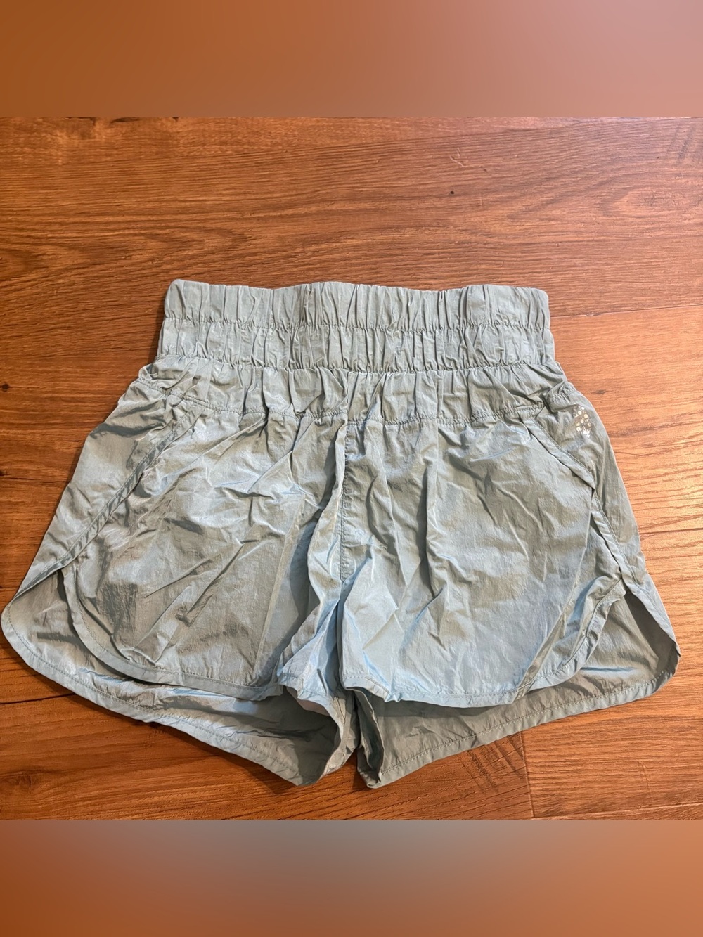 Free People Movement Light Blue Shorts